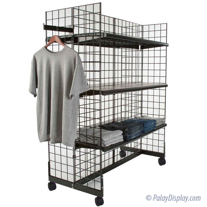 Grid Gondola Grid Merchandiser Grid Floor Display Grid Floor