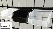 Slatbox Gridwall Display Bins