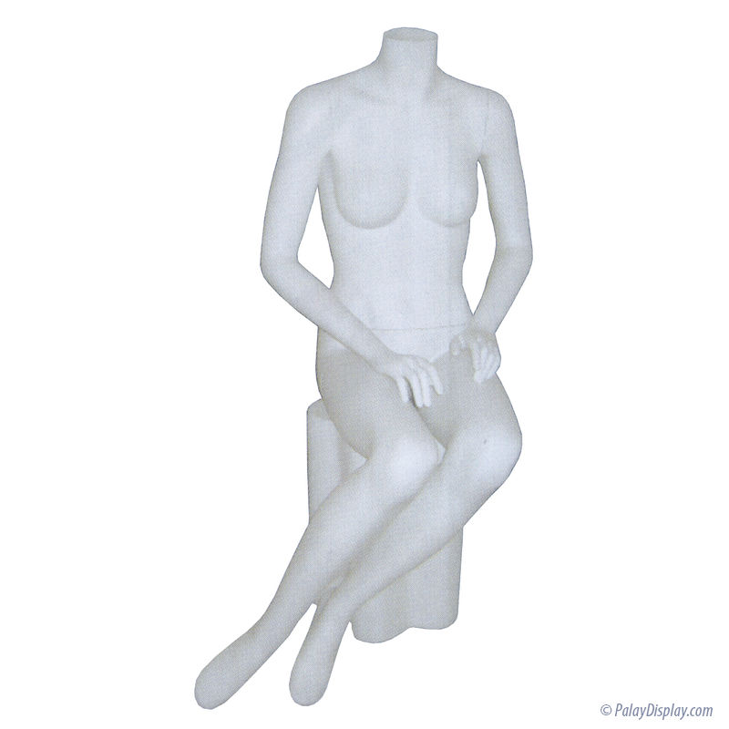 Econoco EVE-2HL Female Mannequin - Headless, Right Hand on Hip, Left Leg Forward