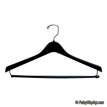 https://www.palaydisplay.com/images/P.cache.x1/17-Black-Plastic-Curved-Suit-Hanger-with-Locking-Bar---Chrome-Hook.jpg