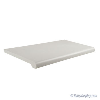 Bright White Bullnose Shelving - 24