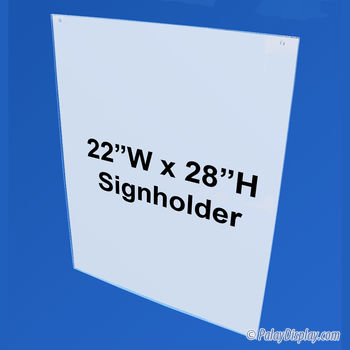 Extra Large Signholder 22