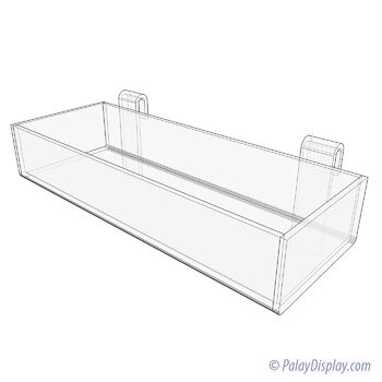 Gridwall Display Tray 12