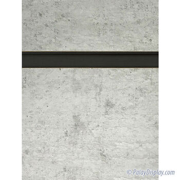 Industry Slatwall Panel with Black Inserts - 6