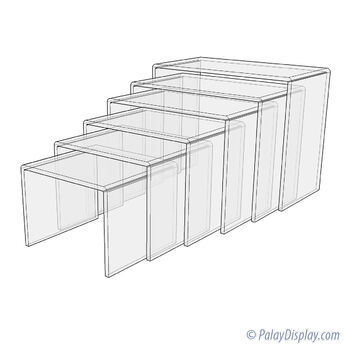 Risers - Set of 6