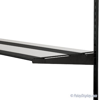 Matte Black Shelf Support 48