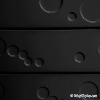 Black Bubbles Slatwall Panel