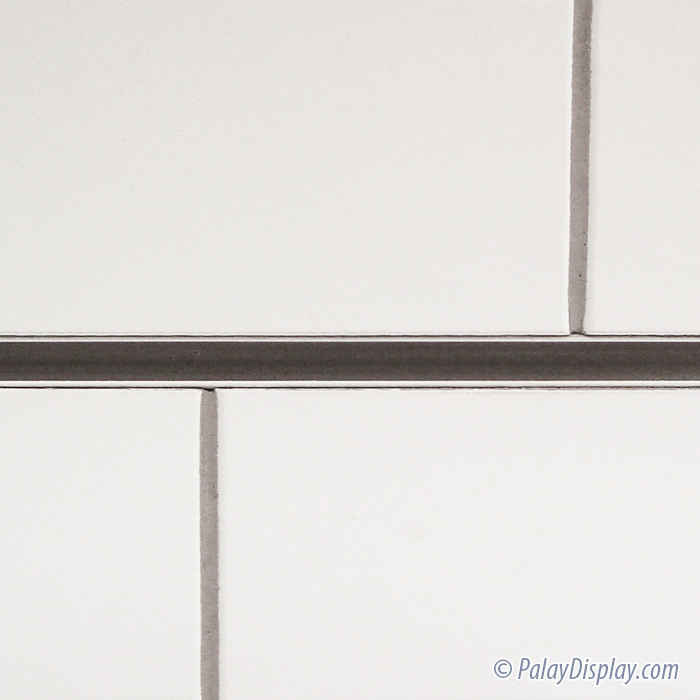 White Subway Tile Slatwall With Grey Grout Textured Slatwall Designer Slatwall White 