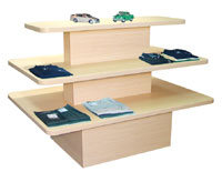 Prestige Rectangular Display Tables - 3 Tier Display Tables - Display ...