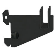 3" Rectangular Tube Bracket 1" Slots - Matte Black