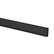 48" Rectangular Tube Matte Black