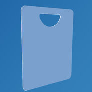 Adult Shirt Acrylic Folding Board 9.5"W