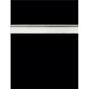 Black Slatwall Panel with Aluminum Inserts - 6"OC