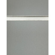 Charcoal Grey Slatwall Panel with Aluminum Inserts - 6" OC