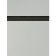 Folkstone Grey Slatwall Panel with Black Inserts - 6" OC