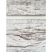 Whitewashed Fence Slatwall Panel with Aluminum Inserts