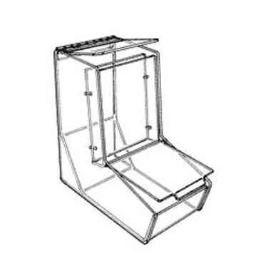 Hinged Top Gravity-Feed Bulk Dispenser :: Food & Bulk Dispensers ...