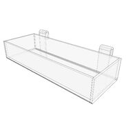 Gridwall Display Tray 12"W x 2"H