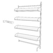 Impact 48 Media Shelf Add-On Unit