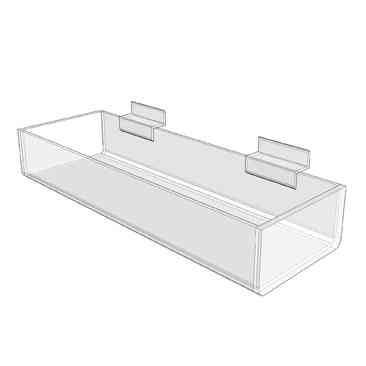 Acrylic Slatwall Trays & Slatwall Bins :: Slatwall :: Palay Display