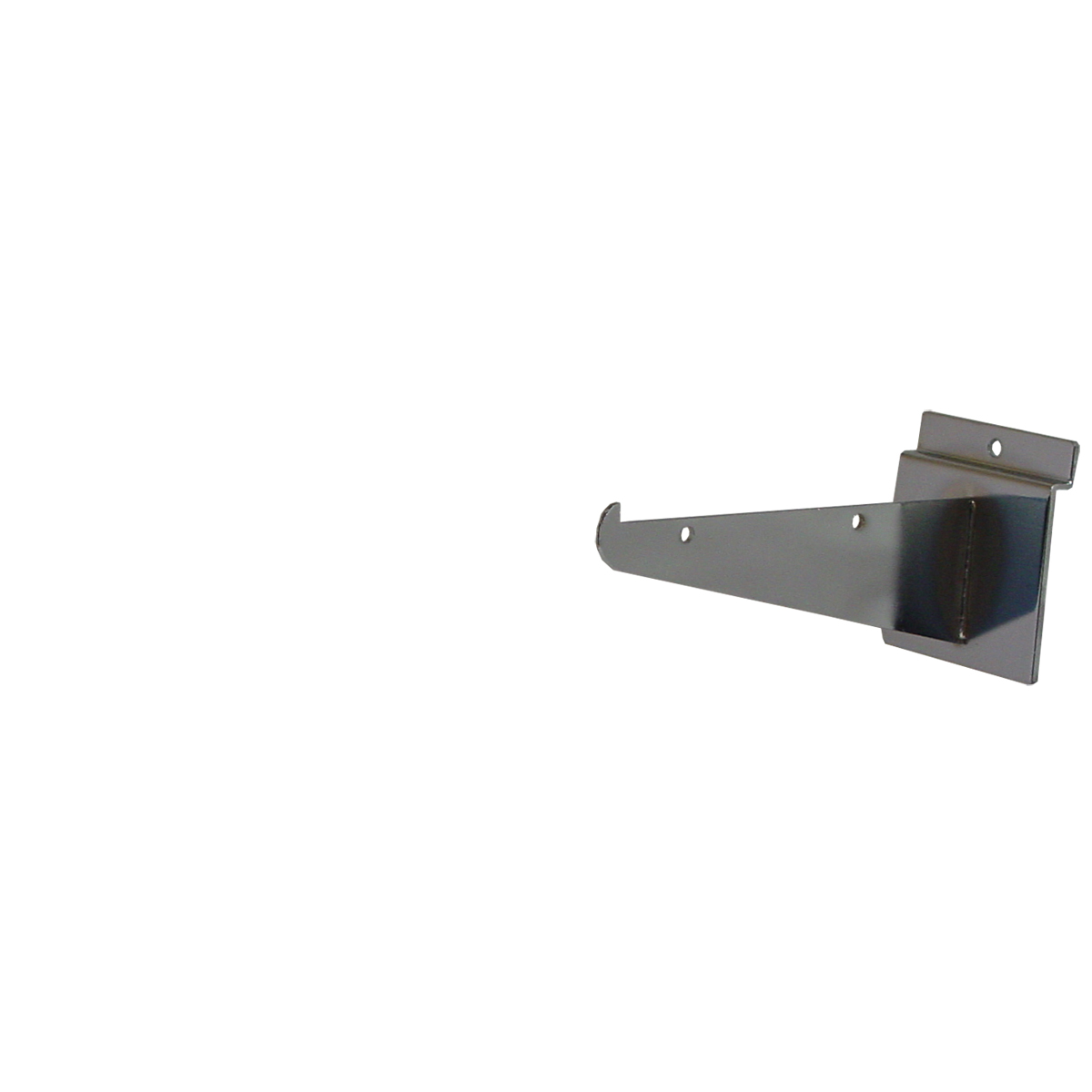 Slatwall Shelf Bracket 6" Chrome