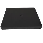 Square Base - 5" Matte Black