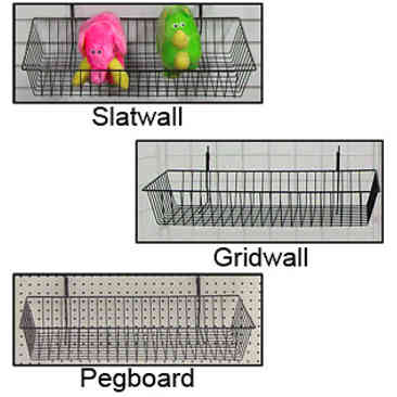 Pegboard Baskets :: Pegboard Hardware :: Palay Display